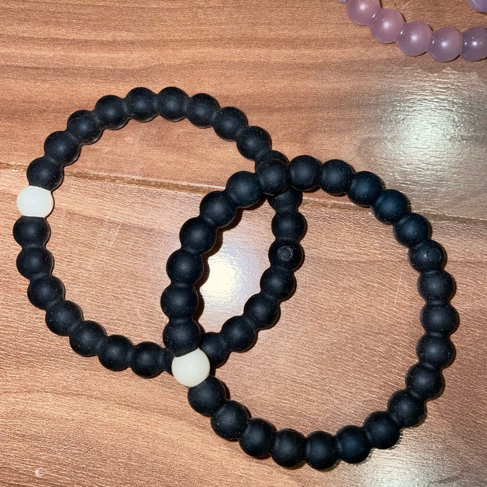 Lokai Bracelet - Black - Find Your Balance Earth and Water - Original Lokai EACH